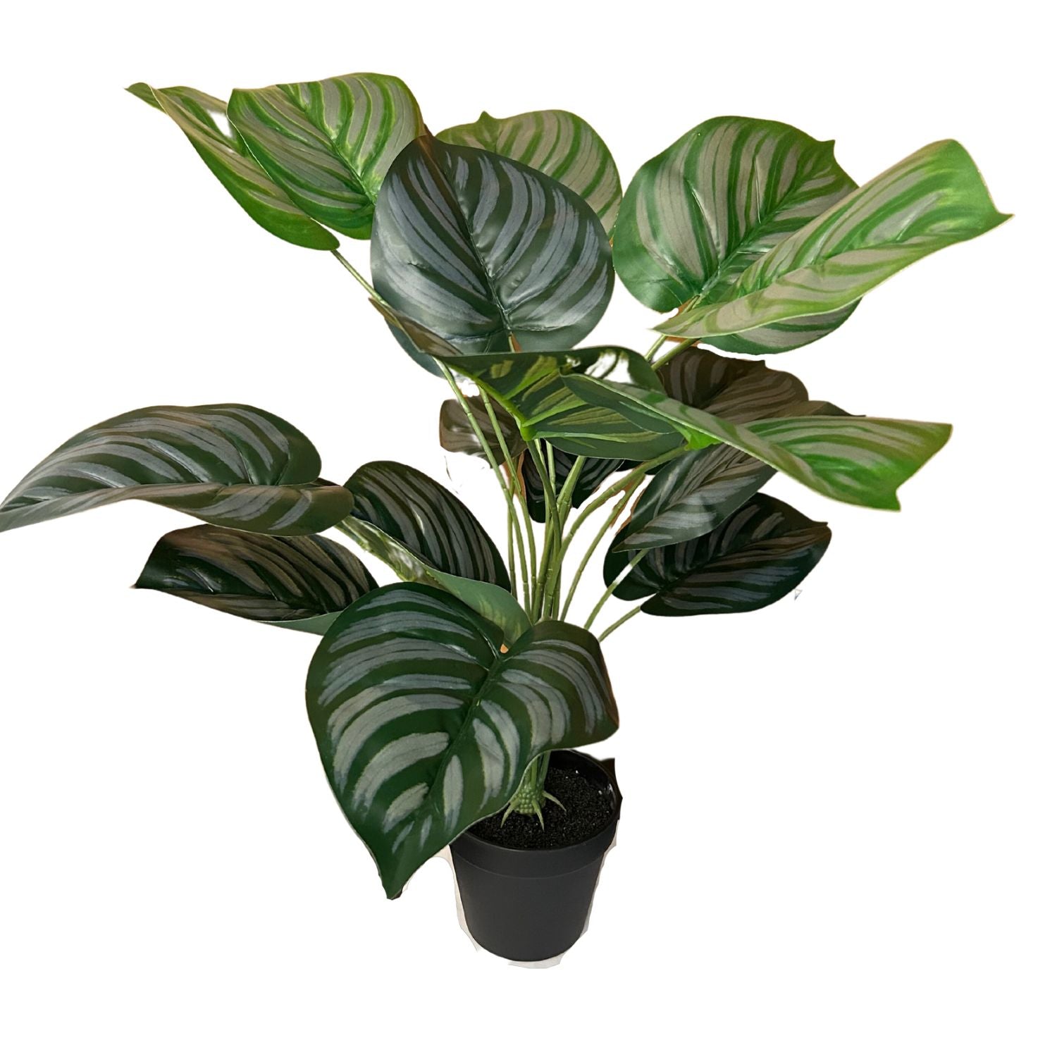 Planta artificial Aglaonema Verde 60 cm 18 hojas - Elsie Jardinería