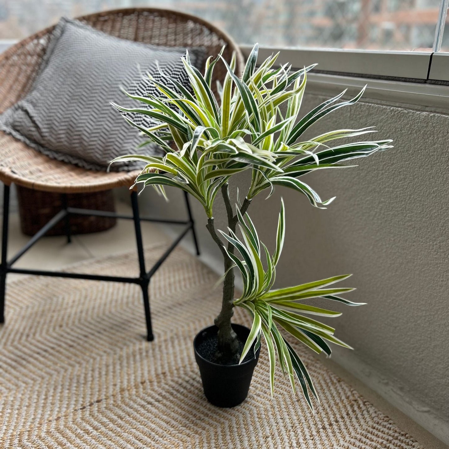 Planta artificial Dracaena 70 cm - Elsie Jardinería