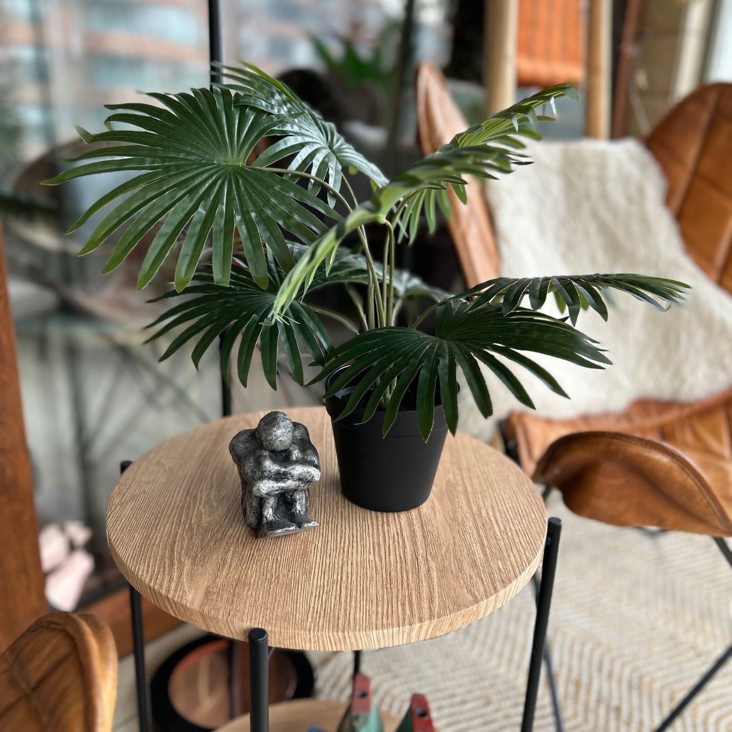 Planta artificial Mini Palmera 40 cm - Elsie Jardinería