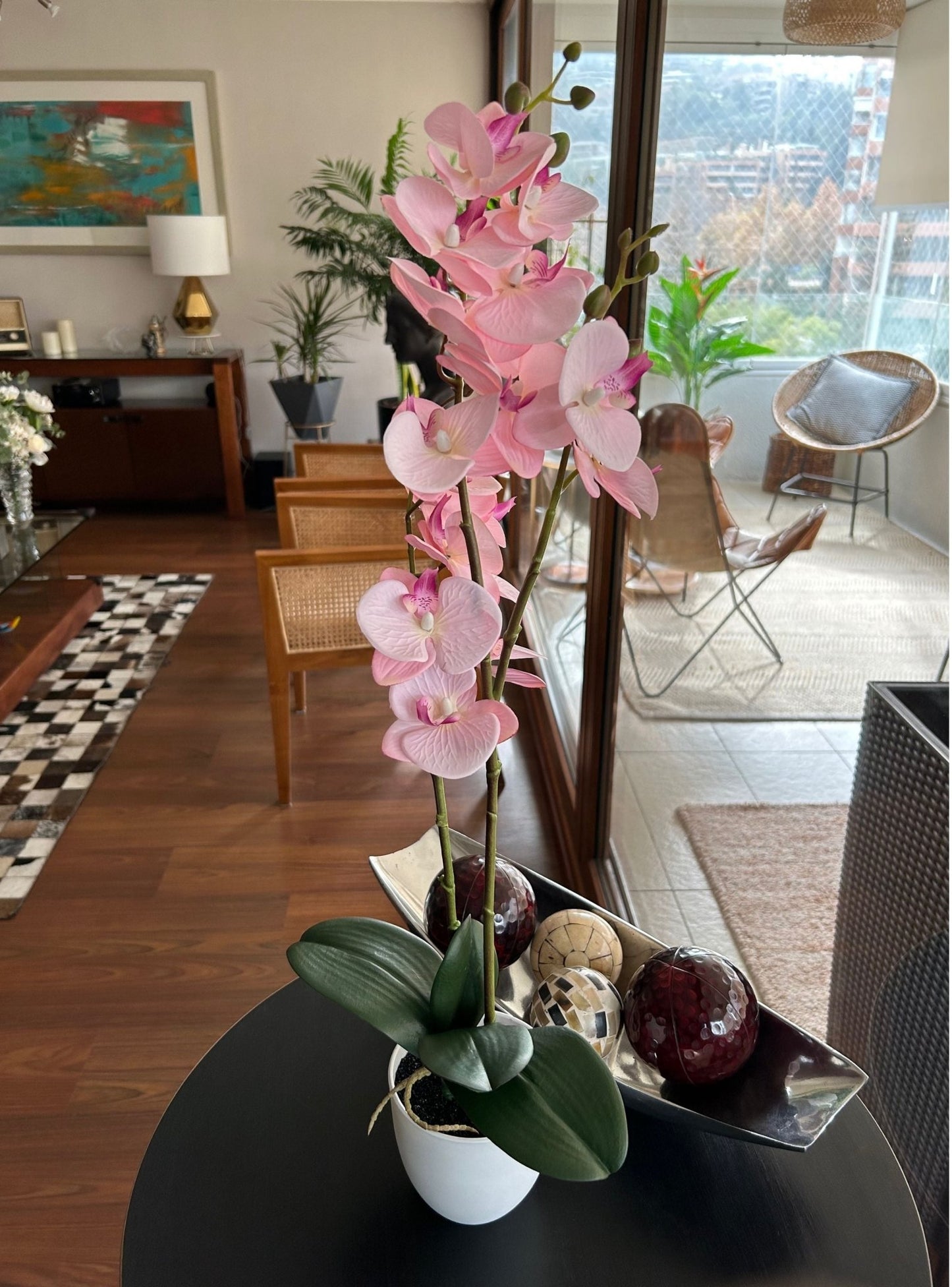 Planta artificial Orquidea 70 cm - Elsie Jardinería