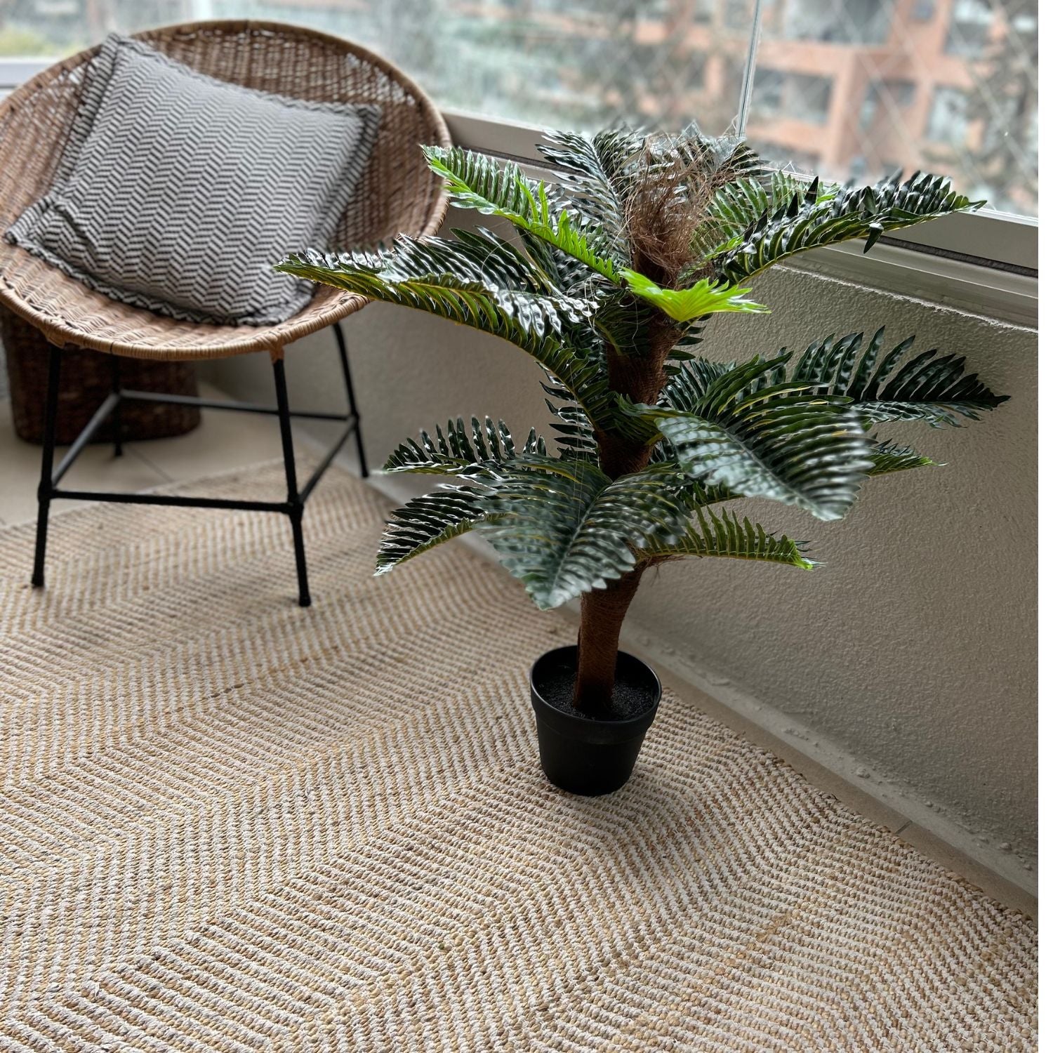 Planta artificial Palmera 85 cm - Elsie Jardinería